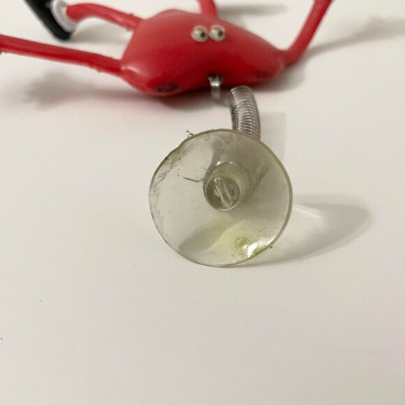 Vtg Heart Rubber Figure Window Cling Googly Eyes Toy - Picture 4 of 16